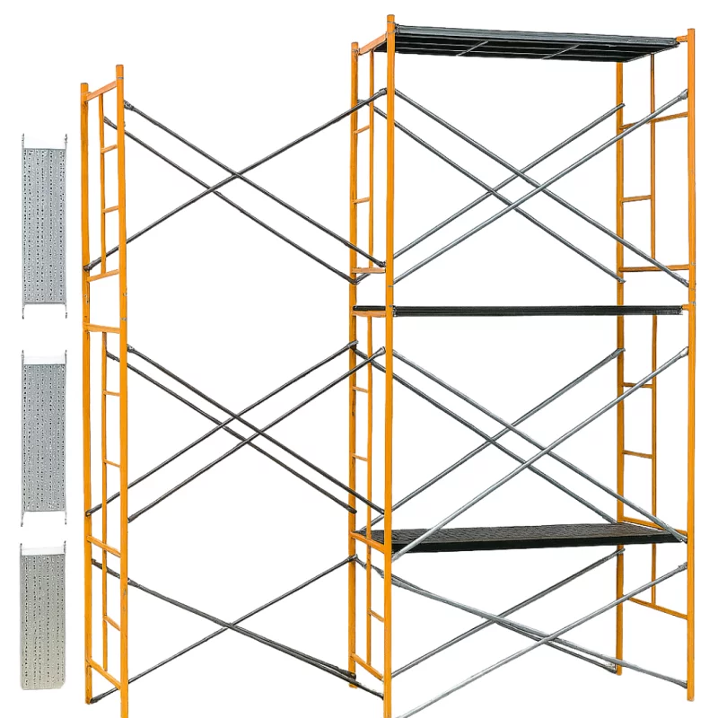 Schela profesională din oțel ORANGE, configurare multiplă – 1800×900×2000 mm