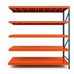 Extensión – Estantería profesional de almacenamiento L2000 x An600 x H2000, capacidad 3600 kg