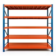 Extensión – Estantería profesional de almacenamiento L2000 x An600 x H2000, capacidad 3600 kg
