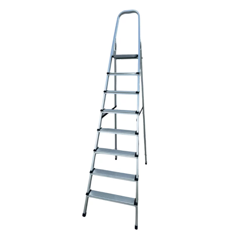 Scară Profesională Pliabilă din aluminiu  – 8 Trepte-Structură Metalică rezistentă