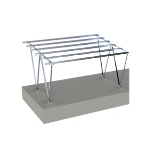 Carport din -aluminiu- pentru 2 mașini (Pachetul nu contine panouri fotovoltaice)