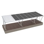 Carport din -aluminiu- pentru 6 mașini (Pachetul nu contine panouri fotovoltaice)