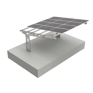 Carport din oțel zincat pentru 2 mașini (Pachetul nu contine panouri fotovoltaice)