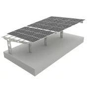 Carport din oțel zincat pentru 4 mașini (Pachetul nu contine panouri fotovoltaice)
