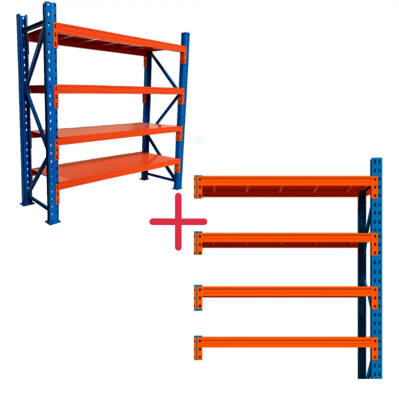 Extensie-Raft profesional pentru depozitare L1900xl600xH2000,3600 kg