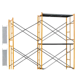 Schelă din oțel cu configurare multiplă – 1800×900×2000 mm-ORANGE