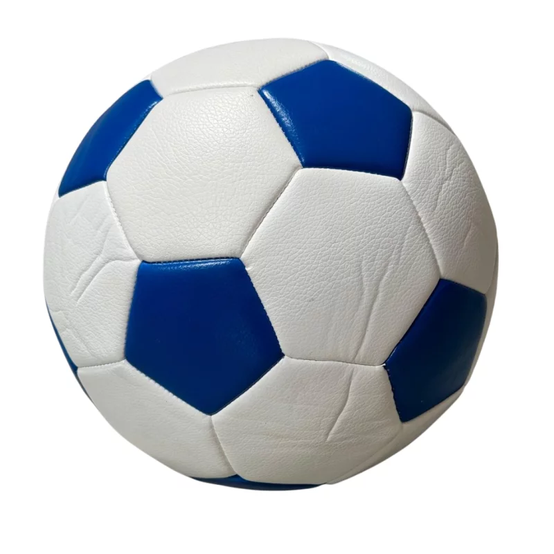Minge de Fotbal Mărimea 5 – PVC 3.5 mm WHITE & BLUE