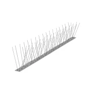 Madárriasztó szalag rozsdamentes acél tartóval, 100 cm, 80 tüske