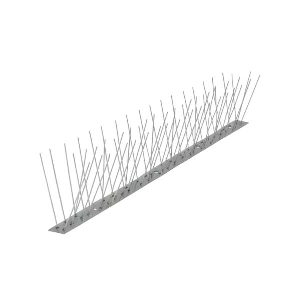 Madárriasztó szalag rozsdamentes acél tartóval, 100 cm, 80 tüske