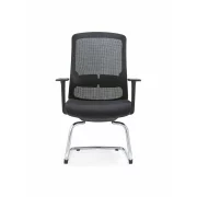 Set Forest Prime &amp; Novaris - Masa de conferinta si Scaun de birou ergonomic, cu picioare de aluminiu
