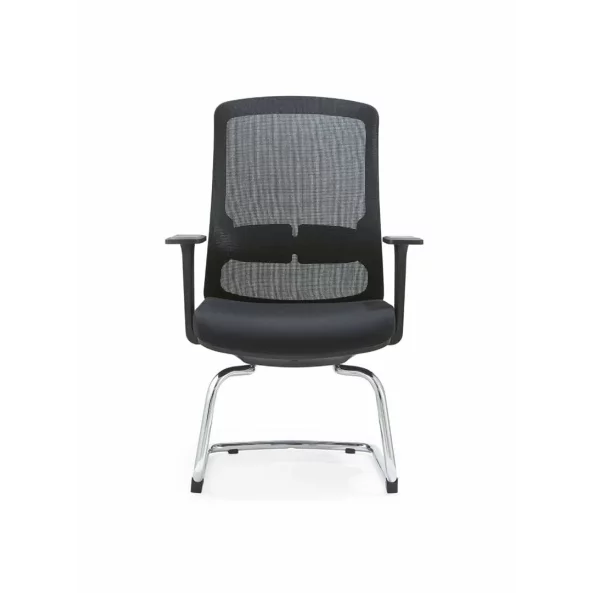 Set Forest Prime &amp; Novaris - Masa de conferinta si Scaun de birou ergonomic, cu picioare de aluminiu