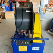 Masina semiautomata de legat paleti cu banda PP, Smartheather, pentru banda PP de 12 mm latime si 0.65 mm grosime, etansare prin incalzire -PRODUS RESIGILAT!