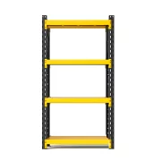 Traversa orizontala galbenă pentru raft profesional 200kg/nivel L1070*0,6 mm grosime