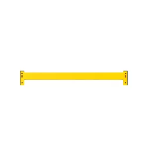 Traversa orizontala galbenă pentru raft profesional 200kg/nivel L1070*0,6 mm grosime
