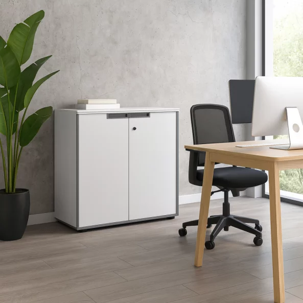 Corp mobilă birou cu 2 usi / comodă cu 2 usi ,design modern și elegant ,calitate premium , dimensiuni 800*400*800