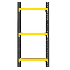 Professzionális tárolópolc L1085 × l600 × H2000, 600 kg teherbírással