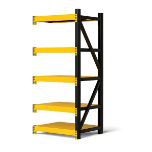 Professzionális tároló polcrendszer L1078xL600xH2000, 1000 kg