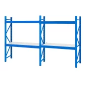 Extensie-Raft profesional pentru depozitare L1000xl600xH2000 , 400 kg - 2 nivele