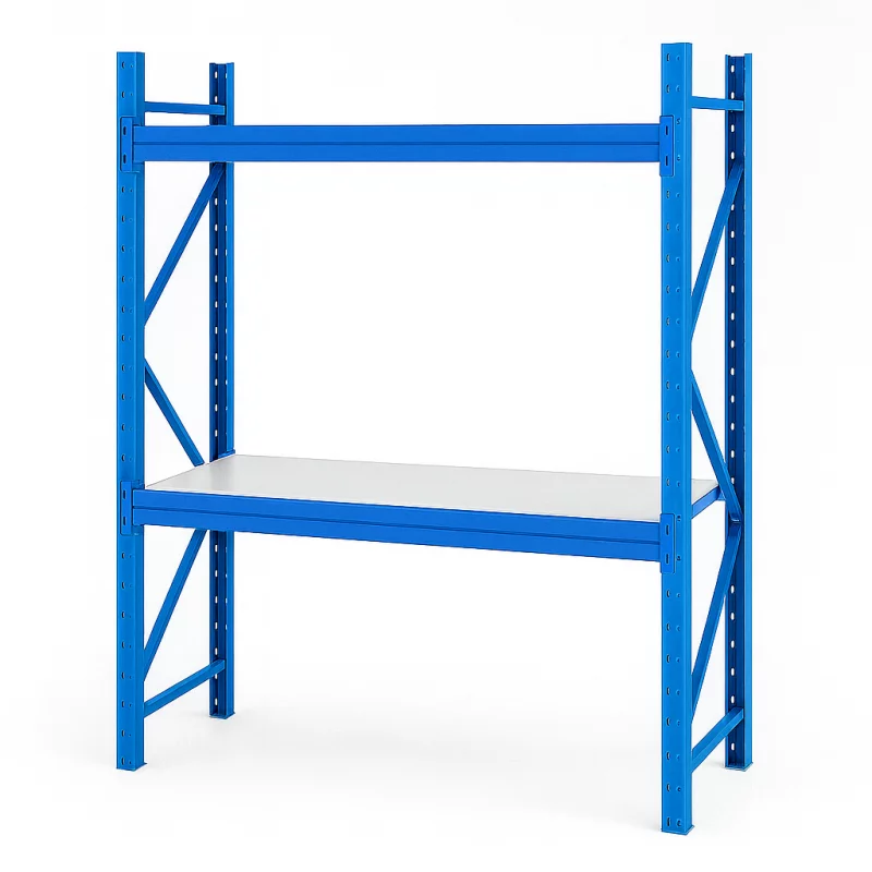 Raft profesional pentru depozitare L1000xl600xH2000 , 400 kg -  2 niveluri