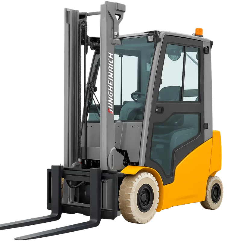 Motostivuitor Jungheinrich TFG316s – 1600 kg, GPL, cabină închisă (2018)