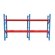 Extensie-Raft profesional pentru depozitare-2 nivele,500KG/nivel- L1900xl600xH2000,1000 kg