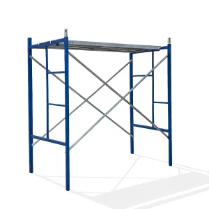 Schela otel 1800 L *1219 l * 1700 h cu 4 diagonale și o platformă