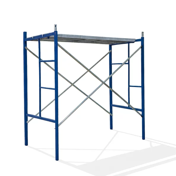 Schela otel 1800 L *1219 l * 1700 h cu 4 diagonale și o platformă