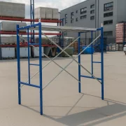 Schela otel 1800 L *1219 l * 1700 h cu 4 diagonale și o platformă