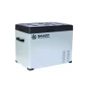 Autós hűtő kompresszorral, smart cooler 50L, 12/24 V, LCD kijelzővel és Bluetooth-szal, zöld adóval együtt – ÚJRACSOMAGOLT TERMÉK!