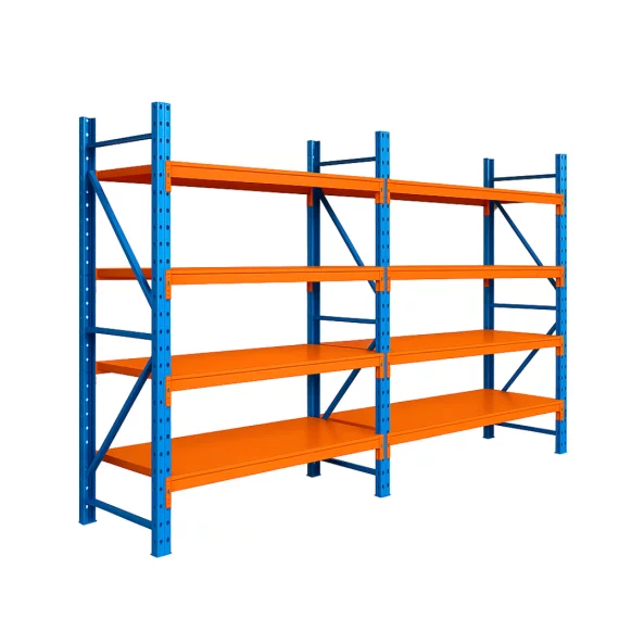 Разширение – Професионален стелаж за съхранение H2000 x L2070 x Ш600, 1200 кг