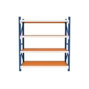 Raft profesional pentru depozitare - L2000xl400xH2000 - 800 kg (Blue&amp;White)