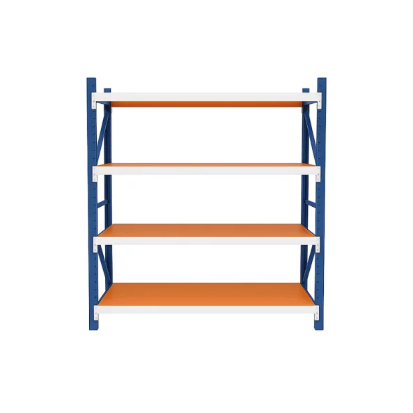 Raft profesional pentru depozitare - L2000xl400xH2000 - 800 kg (Blue&amp;White)