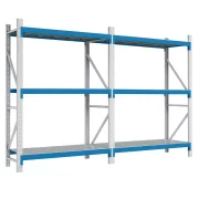 Extensie-Raft profesional pentru depozitare H2500xl600xL2000,600 kg (200KG/NIVEL)