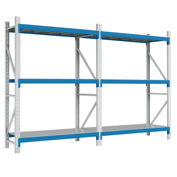 Extensie-Raft profesional pentru depozitare H2500xl600xL2000,600 kg (200KG/NIVEL)