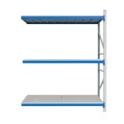Extensie-Raft profesional pentru depozitare H2500xl600xL2000,600 kg (200KG/NIVEL)