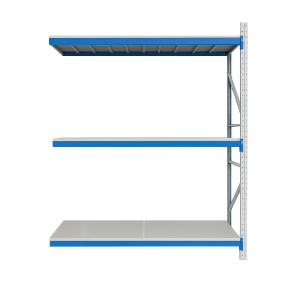 Extensie-Raft profesional pentru depozitare H2500xl600xL2000,600 kg (200KG/NIVEL)