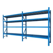 Extensie-Raft profesional pentru depozitare H2500xl600xL2000,800 kg-BLUE-4 niveluri