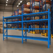 Extensie-Raft profesional pentru depozitare H2500xl600xL2000,800 kg-BLUE-4 niveluri