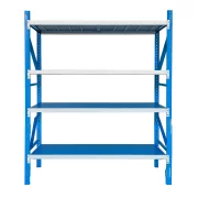 Raft profesional pentru depozitare H2500xl600xL2070 ,800 kg-4 niveluri