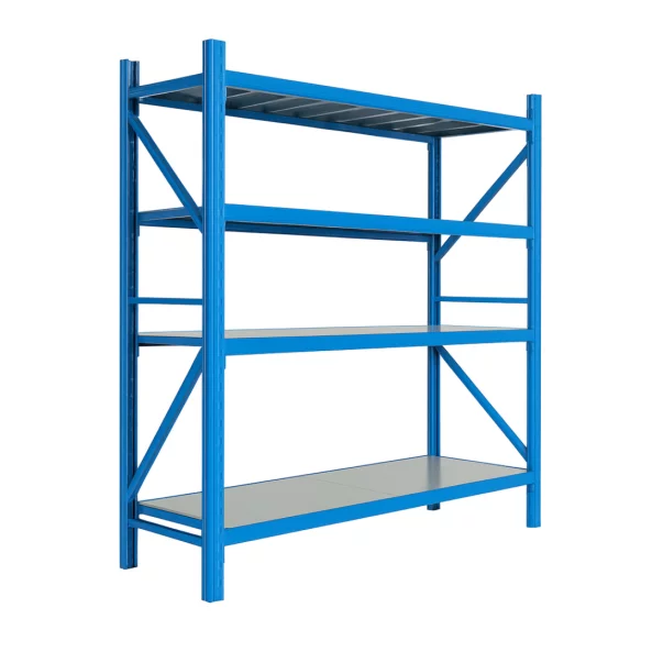 Raft profesional pentru depozitare H2500xl600xL2070 ,800 kg-4 niveluri