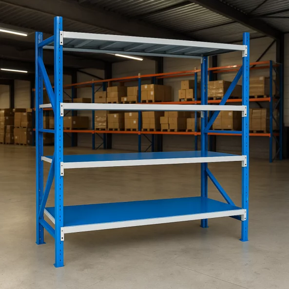 Raft profesional pentru depozitare H2500xl600xL2070 ,800 kg-4 niveluri