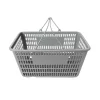 Coș de cumpărături din plastic reciclabil – 30L, cu mâner din inox