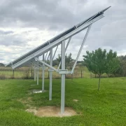 Estructura de acero para montaje de paneles fotovoltaicos, ángulo ajustable-10 Kw