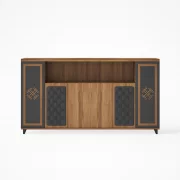 Bibliotecă modernă pentru birou-design elegant,dimensiuni W2400*D400*H1250