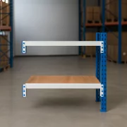 Ipari munkapad bővitmény rétegelt lemezből H1000 x M600 x M1000 mm - 200 kg/szint KEK and FEHER