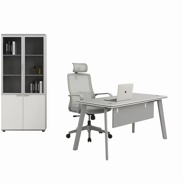 Komplekt ofis mebeli s moderen i eleganten dizain, premium kachestvo