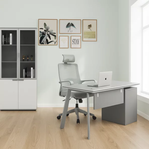 Komplekt ofis mebeli s moderen i eleganten dizain, premium kachestvo