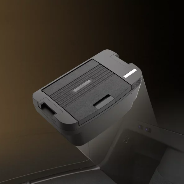 SMART COOLER TSL35 autós hűtőszekrény, 12/24V – Kifejezetten a Tesla Y modellhez tervezve, 35 literes űrtartalommal, kompresszorral, LCD kijelzővel