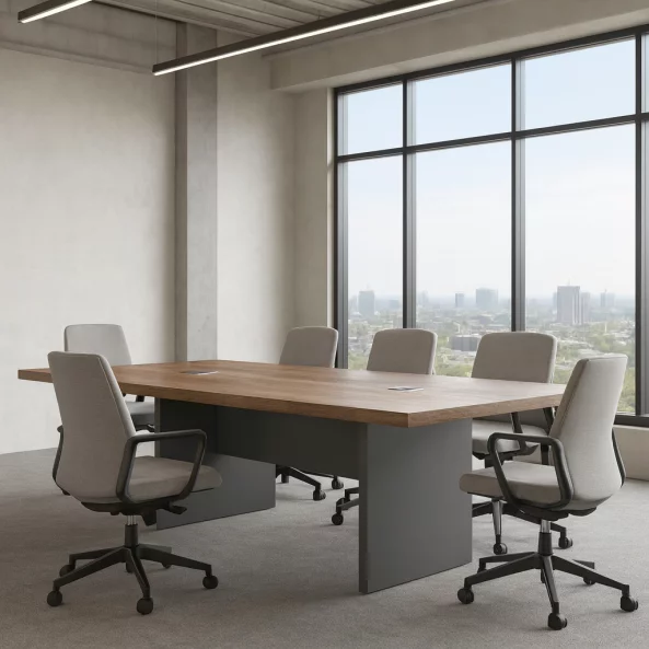 Konferenciaasztal, modern és elegáns dizájn, prémium minőség, méretek 2000*1000*750