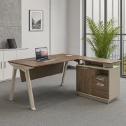 Офис маса със странично чекмедже, модерен и елегантен дизайн, премиум качество, размери 1600*800*750